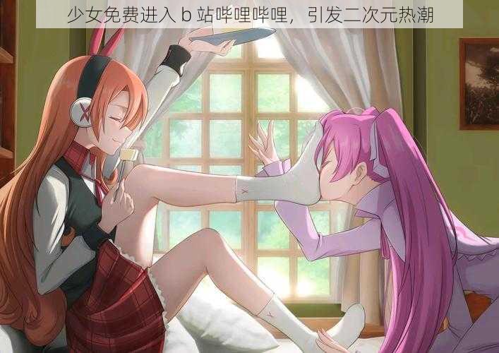 少女免费进入 b 站哔哩哔哩,引发二次元热潮